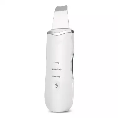 Ультразвуковий скраббер портативний для чищення обличчя Face Cleaner 8816 / Очищувач порів / Скрабер ліфтинг