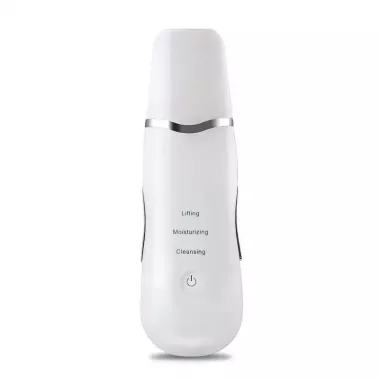 Ультразвуковий скраббер портативний для чищення обличчя Face Cleaner 8816 / Очищувач порів / Скрабер ліфтинг