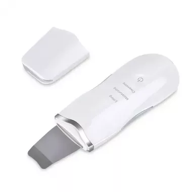 Ультразвуковий скраббер портативний для чищення обличчя Face Cleaner 8816 / Очищувач порів / Скрабер ліфтинг