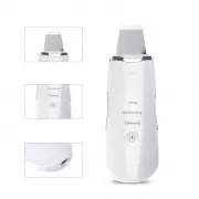 Ультразвуковий скраббер портативний для чищення обличчя Face Cleaner 8816 / Очищувач порів / Скрабер ліфтинг