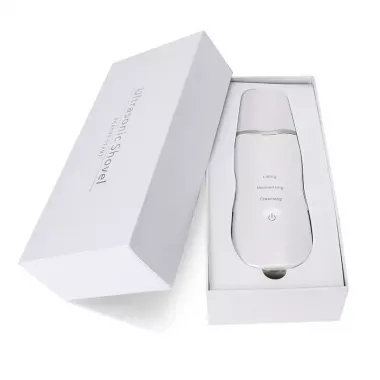 Ультразвуковий скраббер портативний для чищення обличчя Face Cleaner 8816 / Очищувач порів / Скрабер ліфтинг