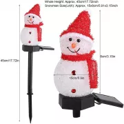 Рождественские украшения / Солнечный садовый светильник/ Светодиодный рождественский фонарь AMhomely