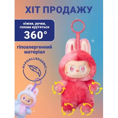 Игрушка-сюрприз Big into Energy Плюшевый брелок 2025 The Monsters 3