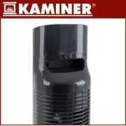 Колонный тепловентилятор Teesa 2000W с имитацией камина