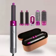 Стайлер Hot Air Styler 5в1 для укладки волос, 1000 Вт, 5 насадок, с кейсом
