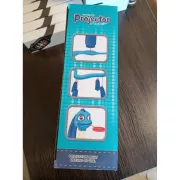 Голубой Детский стол проектор для рисования с подсветкой Projector Painting 24 Детали