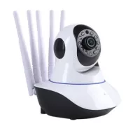 Беспроводная поворотная камера WIFI IP360 Elite Lux EL-Q5 на 5 антенн с датчиком движения и ночным видением