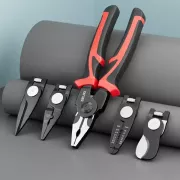 Плоскогубцы 5 в 1 с насадками кусачки, бокорез, стриппер и ножницы по металлу / Многофункциональные плоскогубцы