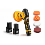 Аккумуляторная полировальная машинка 2 АКБ 1250W 12V с набором насадок