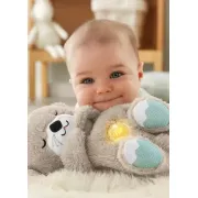 блакитна Дихаюча плюшева іграшка видра зі світлом та звуком