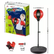 Дитячий боксерський набір на стійці (груша підлогова з рукавичками для дітей)