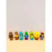 Набор минифигурок Minecraft 24 шт с оружием – подарок для фанатов игры Майнкрафт