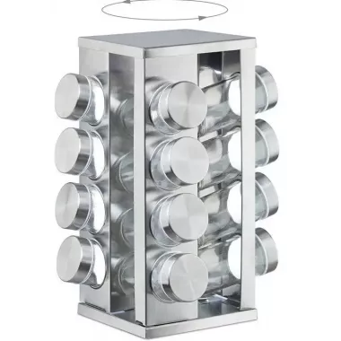 Карусель для спецій Spice carousel 16 відсіків, підставка для спецій, баночки для спецій, набір для спецій