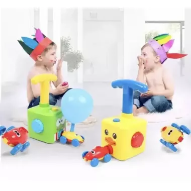 Аэромобиль машинка с шариком, Aerodynamics Reaction FORCE Principle