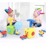 Аэромобиль машинка с шариком, Aerodynamics Reaction FORCE Principle