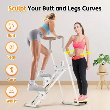 Напольный тренажер лестница-степпер (клаймбер) (XY-015) Напольный тренажер лестница-степпер (клаймбер) (XY-015)