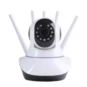 Беспроводная поворотная камера WIFI IP360 Elite Lux EL-Q5 на 5 антенн с датчиком движения и ночным видением