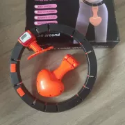 Хулахуп обруч для схуднення, фітнес коло для талії, хула хуп з обтяжувачем Hula Hoop