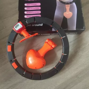 Хулахуп обруч для схуднення, фітнес коло для талії, хула хуп з обтяжувачем Hula Hoop