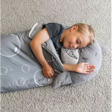 Єдиноріг Дитячий спальний мішок на блискавці 3 в 1 іграшка подушка спальник та вбудована подушка Єдиноріг Дитячий спальний мішок на блискавці 3 в 1 іграшка подушка спальник та вбудована подушка