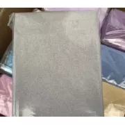 салатове Простирадло махрове на резинці з наволочками Anisa (220х240+30 см)