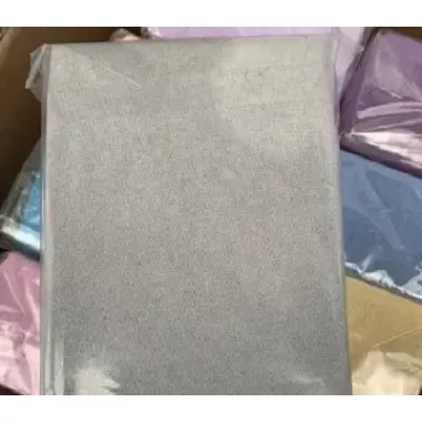 салатове Простирадло махрове на резинці з наволочками Anisa (220х240+30 см)