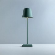 Лампа настільна акумуляторна Cozy у скандинавському стилі 5 Вт 5200mA 2401 2404 Зелена