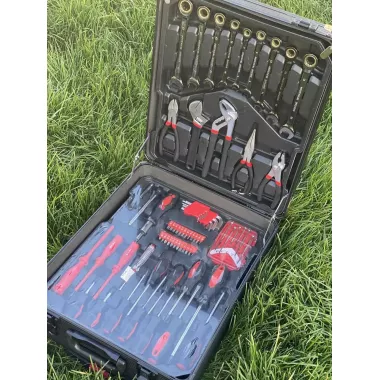 Великий Набір інструментів у валізі Rainberg 399 предметів, інструменти, набір інструментів