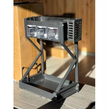 Органайзер для приправ kitchenware AND-2, двухъярусная стойка для посуды + спецовница, многофункциональная сушилка посуды и для специй, вместительная полка для специй с кухонными шкафами Органайзер для приправ kitchenware AND-2, двухъярусная стойка для посуды + спецовница, многофункциональная сушилка посуды и для специй, вместительная полка для специй с кухонными шкафами