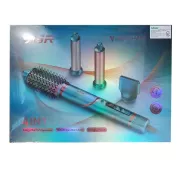 зеленый Фен стайлер VGR V 474 4 в 1 фен для волос 4 насадки 1400 Вт быстрая сушка укладка объем выпрямления завивка защита от перегрева профессиональный стайлер для создания причесок