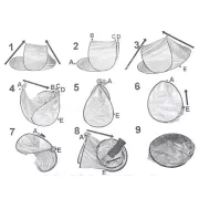 Автоматическая пляжная палатка-подстилка раскладная с защитой от солнца и влагоотталкивающая Beach Camp