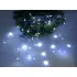Гирлянда роса нить светодиодная 3 м на батарейках для дома