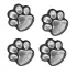 Светильник Solar Paw Print Lights на солнечной батарее 4 шт