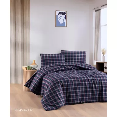 Красный Теплое постельное белье / байковое евро размера фланель 100%-хлопок Турция Cotton Collection