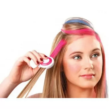 Кольорові крейди для фарбування волосся Hot Huez 4 кольори