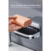 Настенный двухслойный держатель для мыла Soap Dish