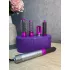 Стайлер + Коробка 5в1 HAIR BRUSH Styler для различных типов волос с функциями придания объема, выпрямления, укладки Фиолетовый
