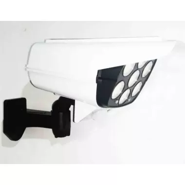 Уличный фонарь на солнечной батарее с датчиком движения и пультом JLP-2178 Фонарь-прожектор в виде камеры