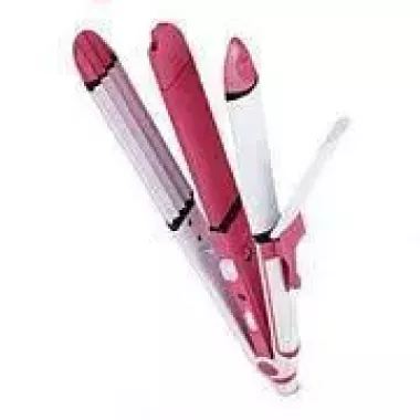 Тройная плойка для волос Gemei GM 1956 дисплеем Тройная плойка для волос Gemei GM 1956 дисплеем