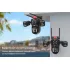 Видеокамера  4G IP66 4G 12mp (JE-190-2)  4 экранные 360-градусные камеры IP-камера четыре объектива Белая