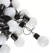 Гірлянда матова кулька 28LED 5м (флеш) 10мм, Новорічна бахрама, Світлодіодна гірлянда, Вулична гірлянда