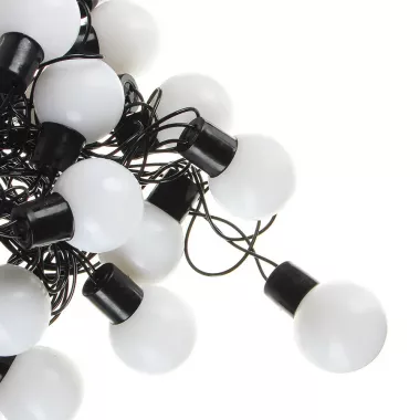 Гірлянда матова кулька 28LED 5м (флеш) 10мм, Новорічна бахрама, Світлодіодна гірлянда, Вулична гірлянда Гірлянда матова кулька 28LED 5м (флеш) 10мм, Новорічна бахрама, Світлодіодна гірлянда, Вулична гірлянда