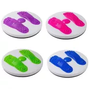 Тренажер диск здоров'я для схуднення підлоговий з еспандерами та масажем ступнів