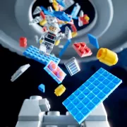 Конструктор Космическая Ракета шаттл / Космическая станция / Space Shuttle 458 деталей