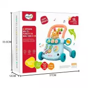 Детские ходунки-каталка с развивающим центром – первые шаги с радостью и пользой голуой