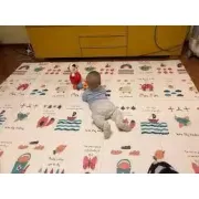 Детский развивающий двусторонний термо коврик 180*150