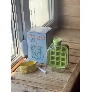 Лоток для криги з кришкою Curling LY-942 – герметичний контейнер-форма Лоток для криги з кришкою Curling LY-942 – герметичний контейнер-форма