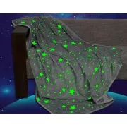 Детский плед-покрывало светящийся в темноте Magic Blanket