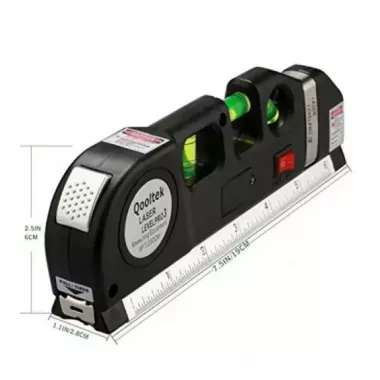 Лазерный уровень со встроенной рулеткой FIXIT Laser Level Pro 3 4в1 рулетка линейка