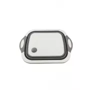 Разделочная доска 2 в 1 Chopper Доска-миска , доска контейнер, силиконовая доска